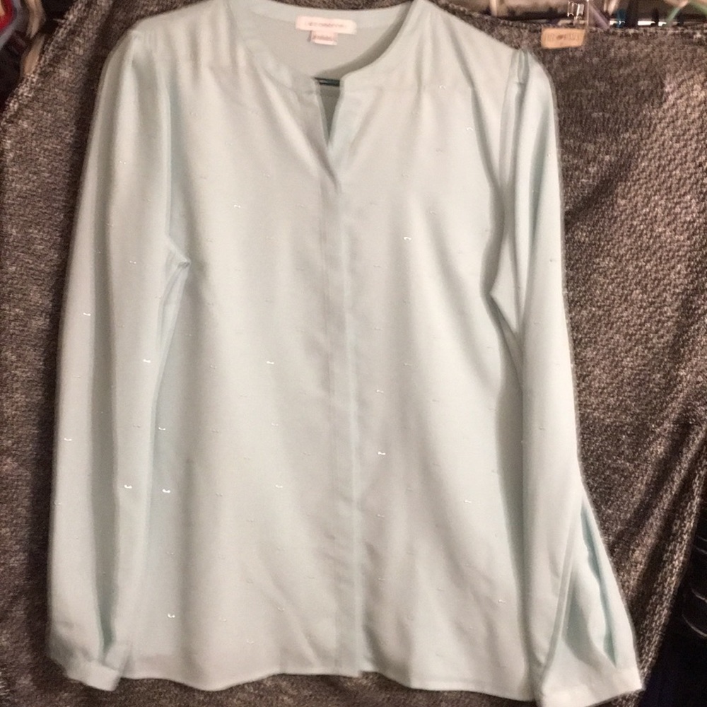 🔥3 for$20🔥 NWT Liz Claiborne Scoop  Neck Shirt